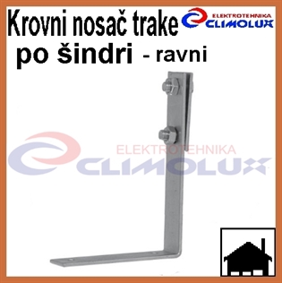 Krovni nosač pocinčane trake po šindri - ravni